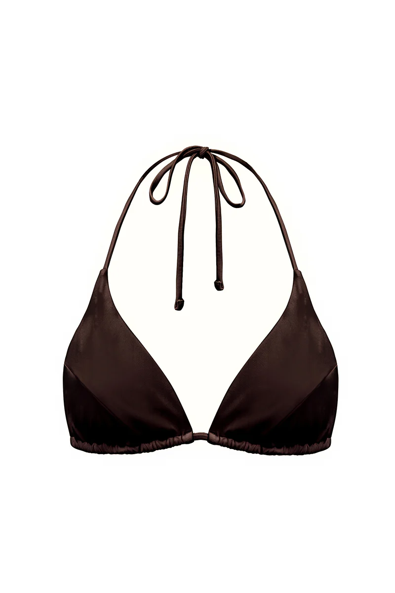 Brązowa trójkątna góra od bikini Samoa