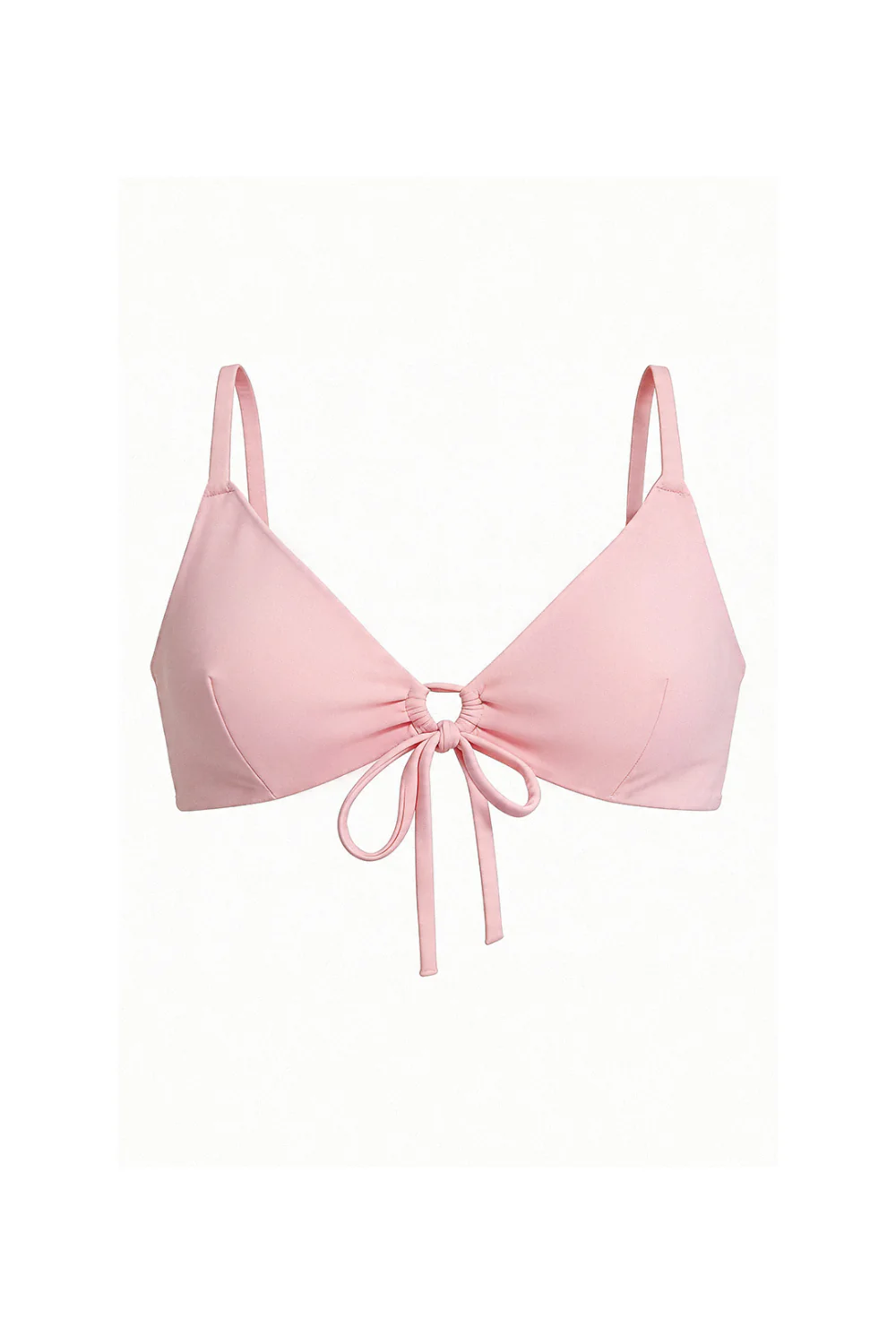 Różowa trójkątna góra od bikini Capri - Image 2