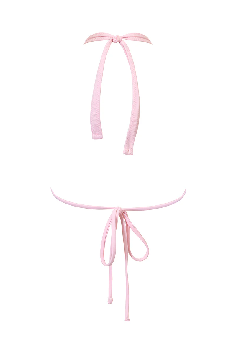 Rózowy trójkatny stanik od bikini Fiji - Image 3